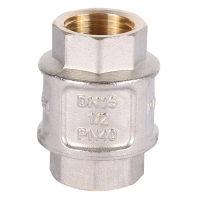Клапан зворотний нікельований 1/2" (KR-172-N) (KR2780)